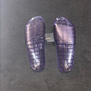 Forever 21 Purple Jelly Sandals